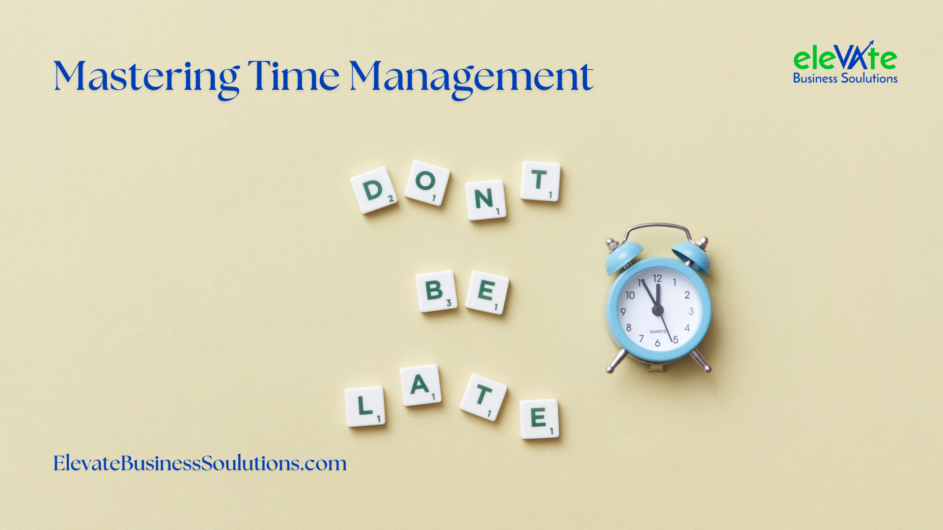 Mastering Time Management: Elevate Your Week with Efficient Scheduling